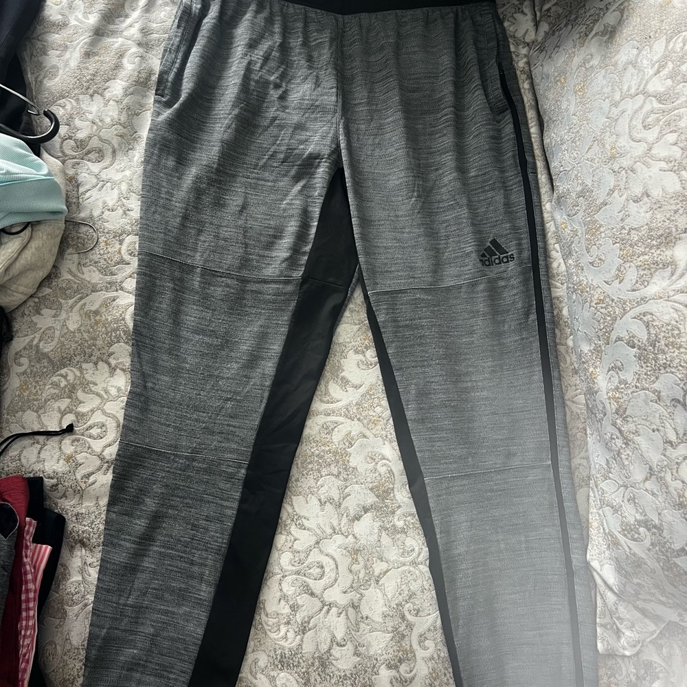 Adidas Gray Athletic Pants